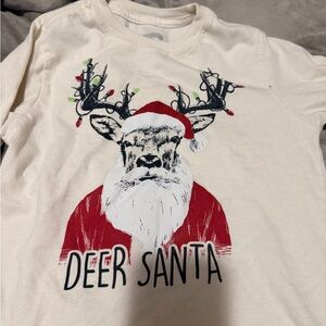 Holiday Time Cream Graphic Tee